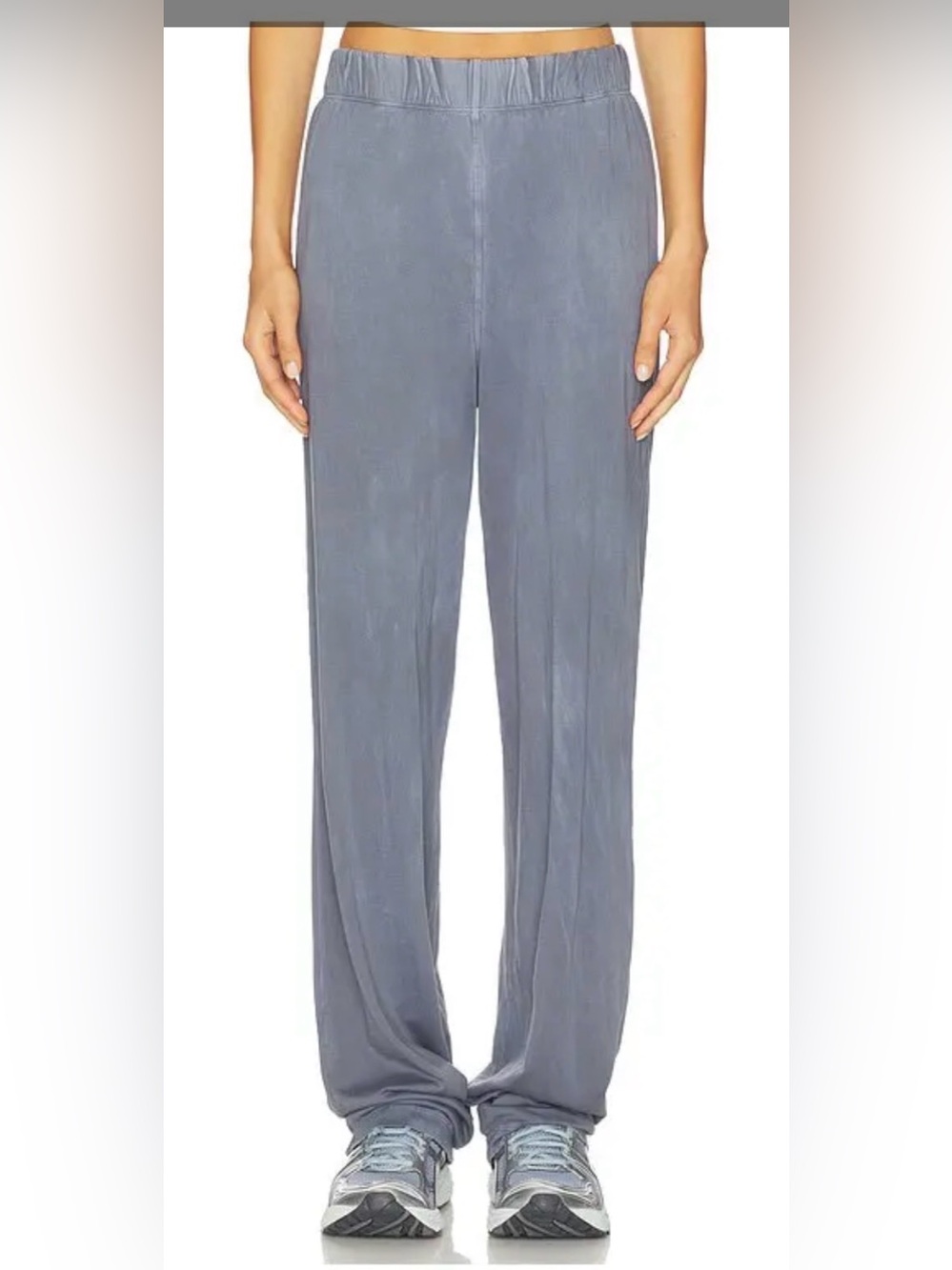 Cotton Citizen Slate Gray Wide-Leg Women's Pants